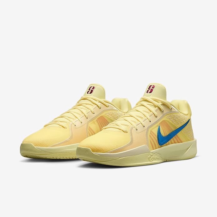 Nike Sabrina 2 Unisex Basketball Shoes (Citron Tnt/Ryl/Alabaster)